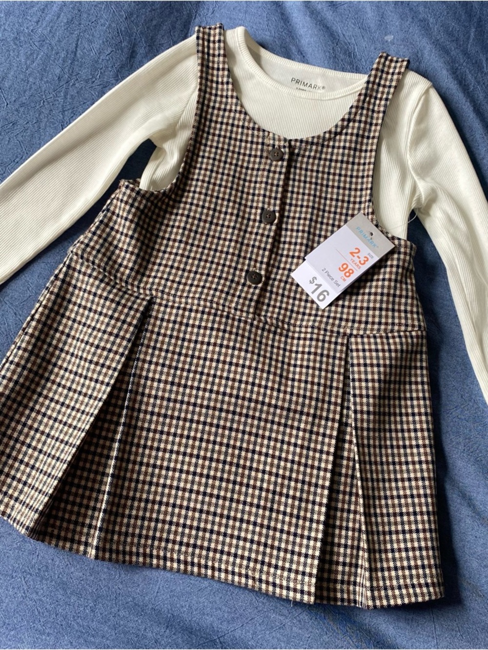 Primark Toddler Girl 2-piece set (size 2-3 yrs)